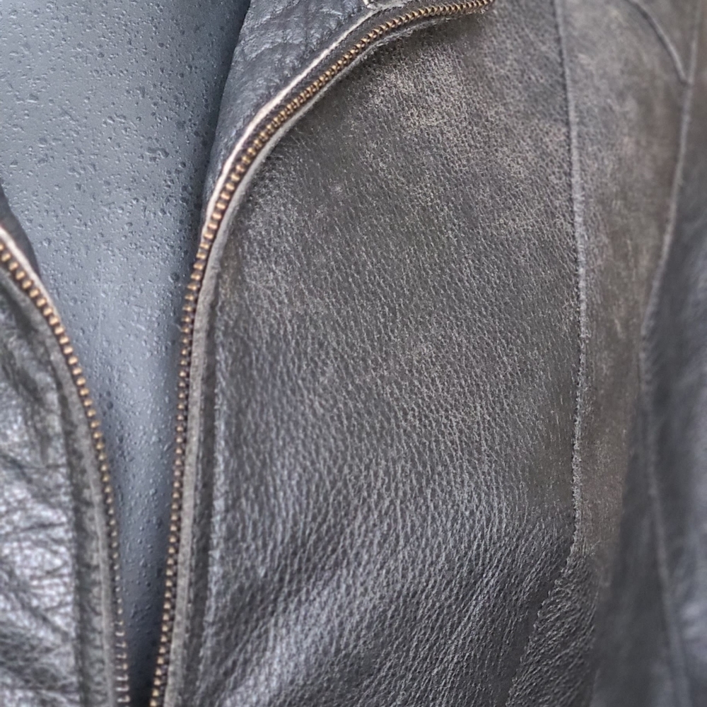 Andrew Marc Leather Jacket - Picture 2 of 5